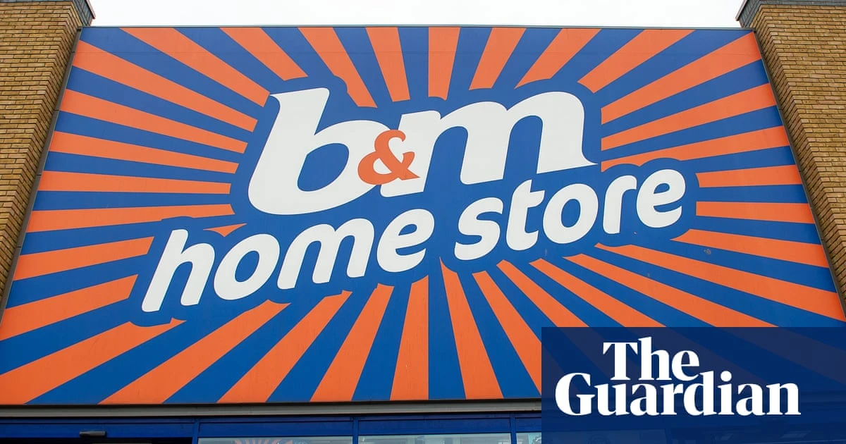 B&M sales and profits fall as lower-income consumers miss out on pay rises