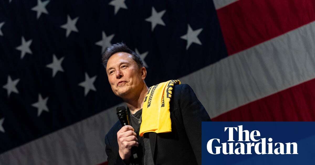 Musk-linked Pac accused of targeting Jewish and Arab Americans in swing states