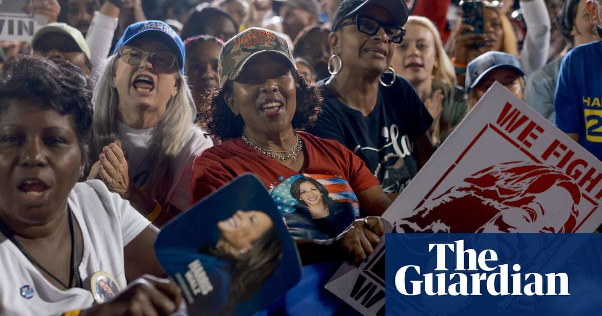 US presidential election updates: Polls show historic gender split between Trump and Harris voters