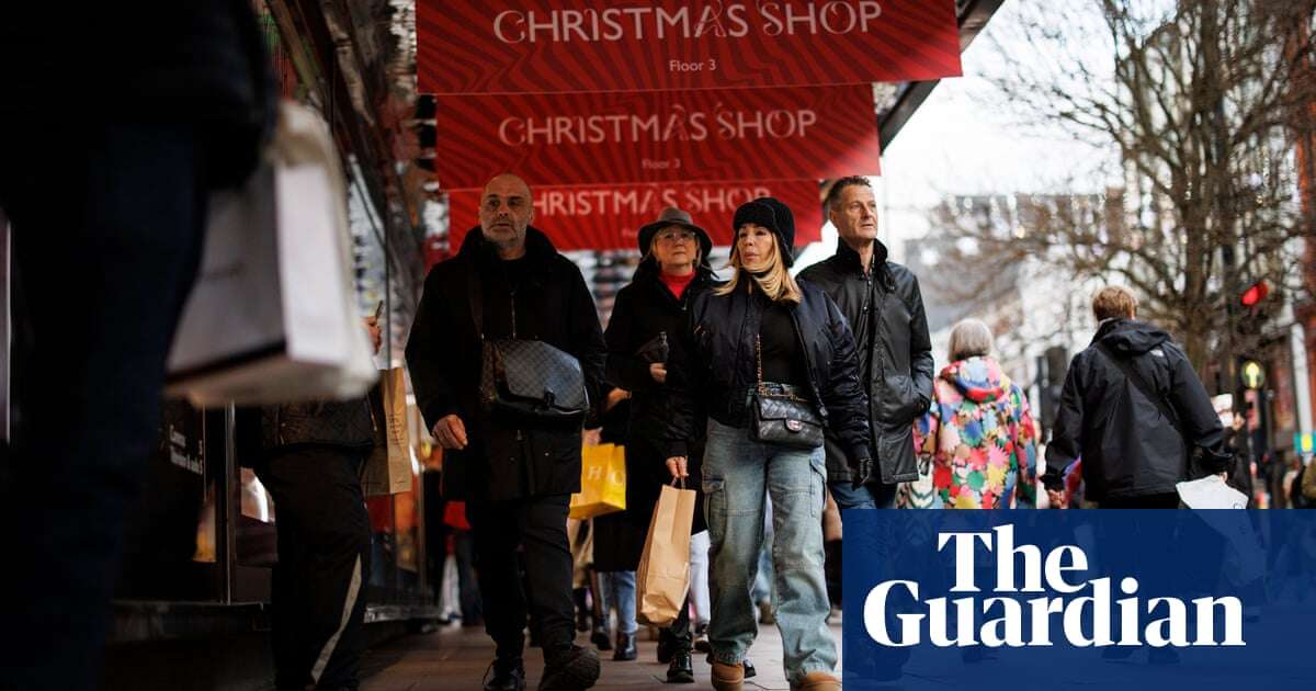 Premium food, clothing and tech ‘will push UK Christmas spending to £22.7bn’