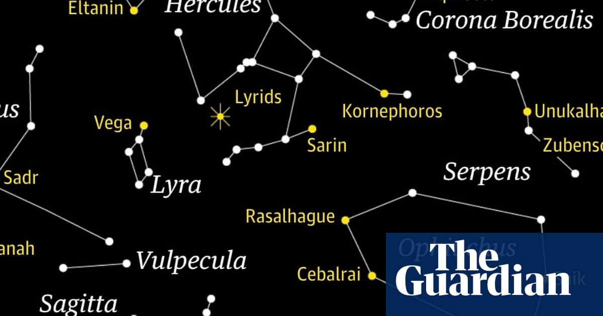 Space Starwatch: the Lyrid meteor shower is about to reach its peak