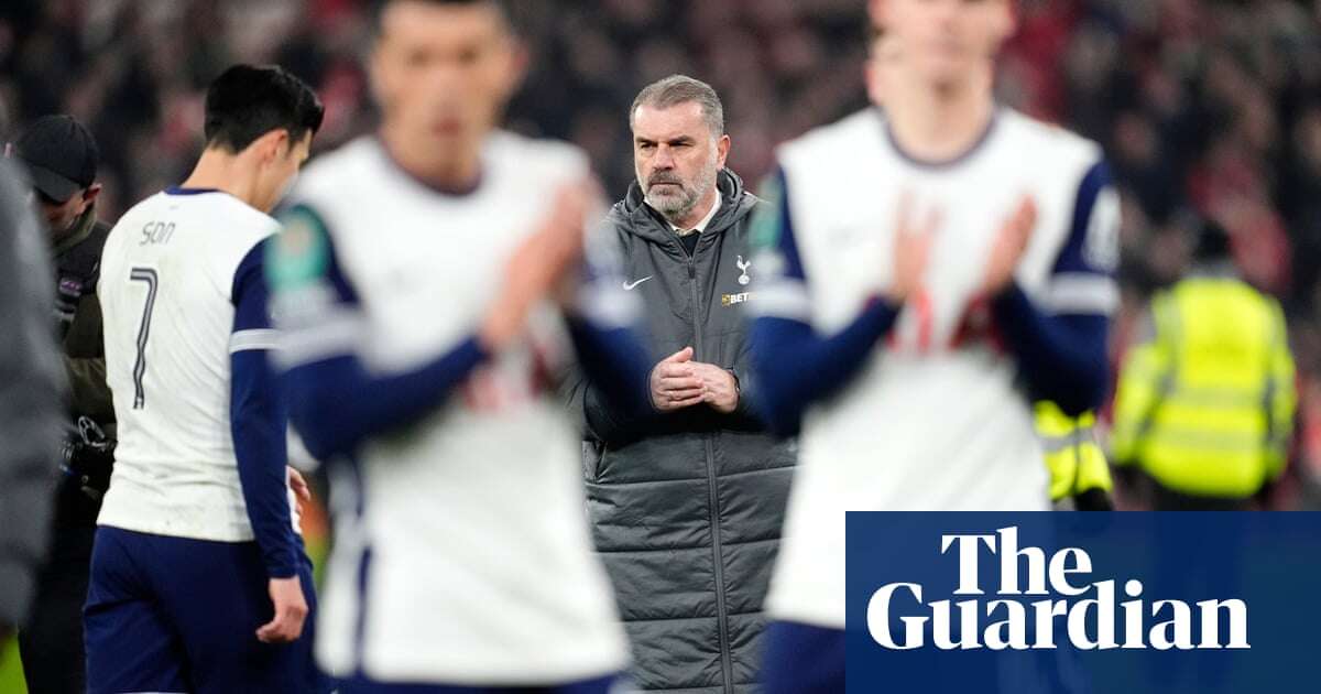 Postecoglou cannot dream forever of tomorrow. Spurs need something today | David Hytner