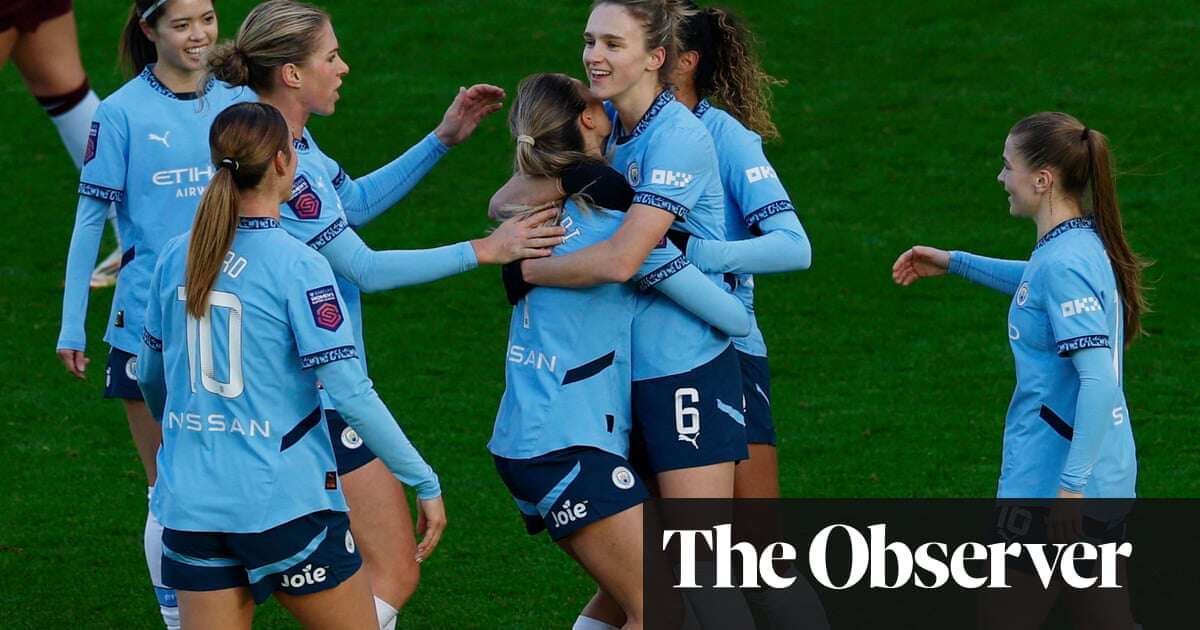 Miedema’s stunning strike gives Manchester City victory in WSL thriller with Villa