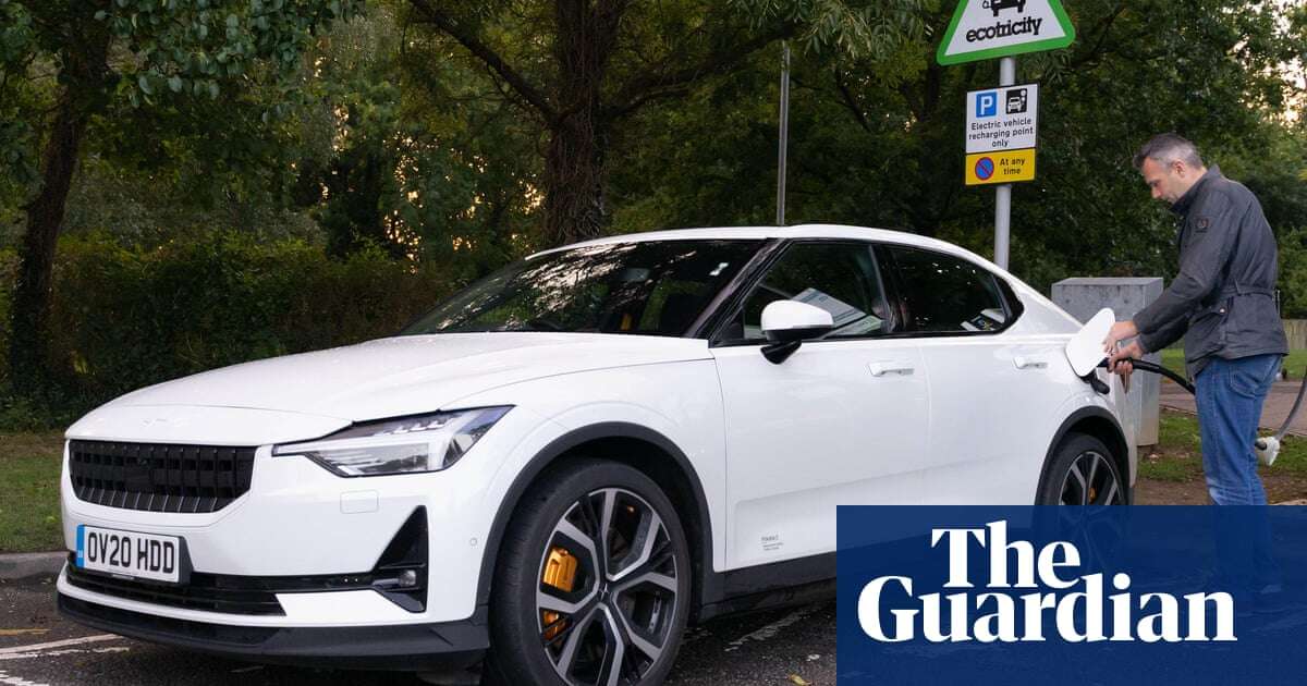 UK public electric car chargers rose by a third in 2024 to more than 70,000