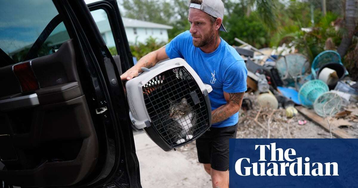 Hurricane Milton closes in on Florida as state reels from ‘unspeakable tragedy’ of Helene