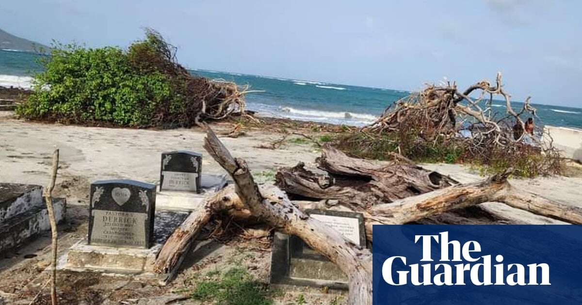 On the Grenadian island of Carriacou, even the dead are now climate victims