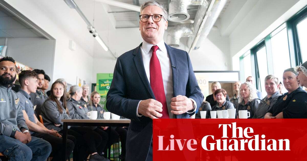 UK general election live: ‘no magic wand’ to fix public services, says Starmer but Labour has ‘serious plans for growth’