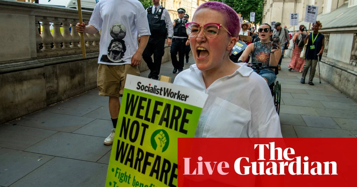 Minister declines to rule out tax rises after welfare concessions – UK politics live