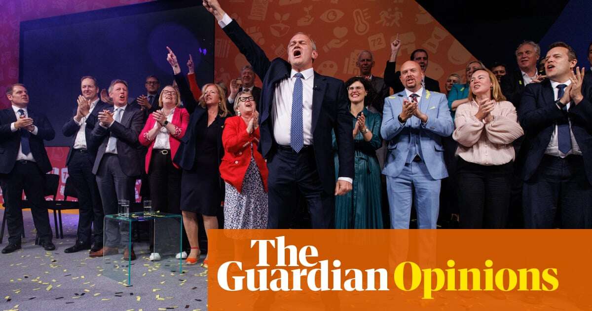 Ed Davey needs a new tune to play on the Lib Dem party bus | John Crace