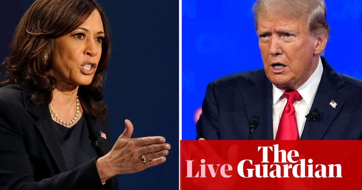 Harris campaign goads Trump ahead of debate with ad featuring ex-officials warning about him – US elections live