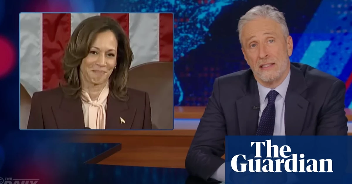Jon Stewart on Harris presiding over election certification: ‘Like attending your own funeral’