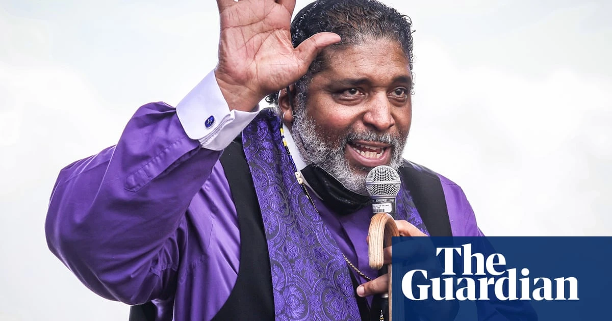 ‘This isn’t just about Trump’: the Rev William Barber arrested after prayer-protest against Republican-led budget
