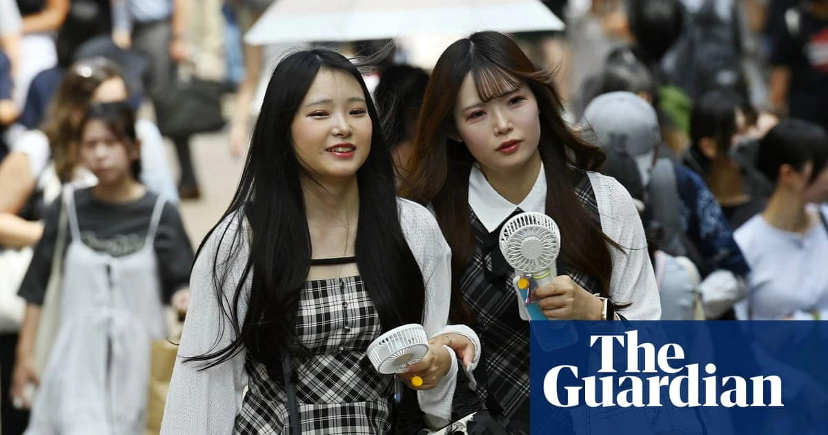 Japan swelters through rising heat – in pictures