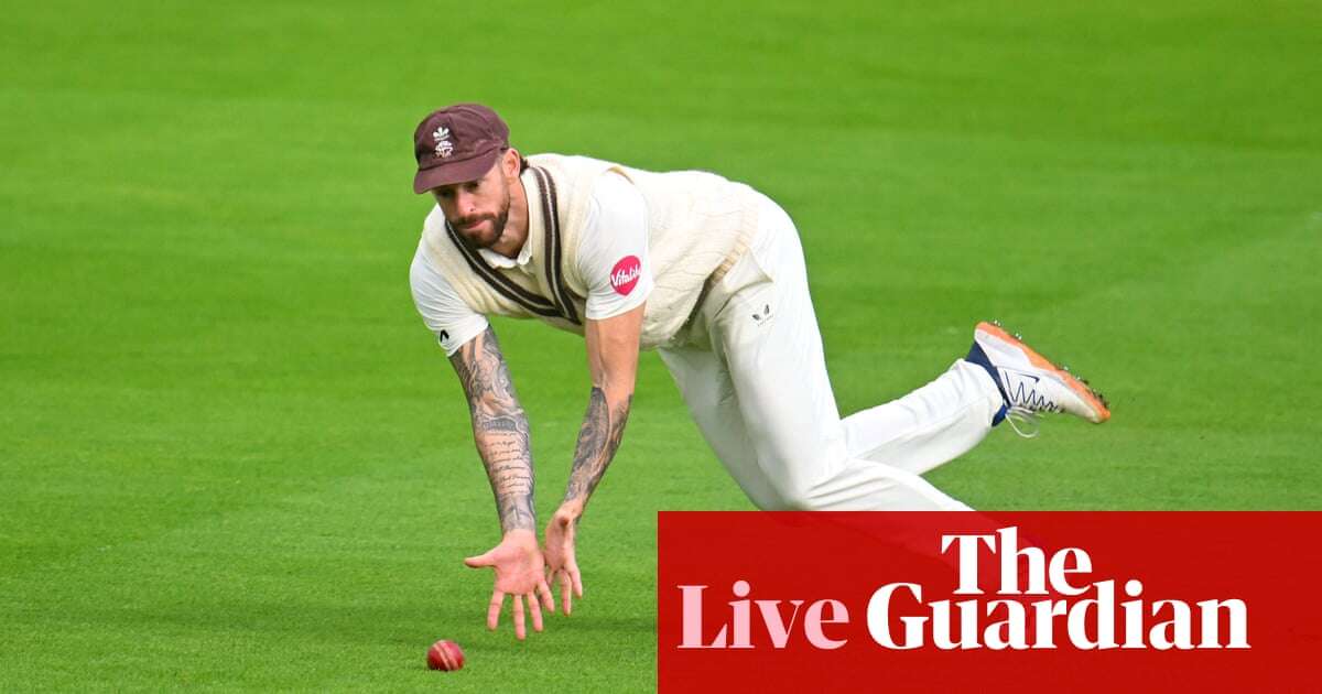 County cricket day two: Somerset v Surrey, Hampshire v Kent, and more – live