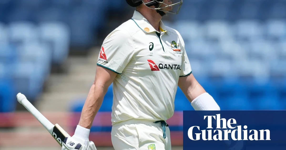 Australia’s batting woes continue with poor start to second West Indies Test