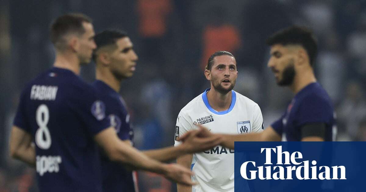 Le Classique becomes damp squib amid Marseille’s tactical missteps | Luke Entwistle