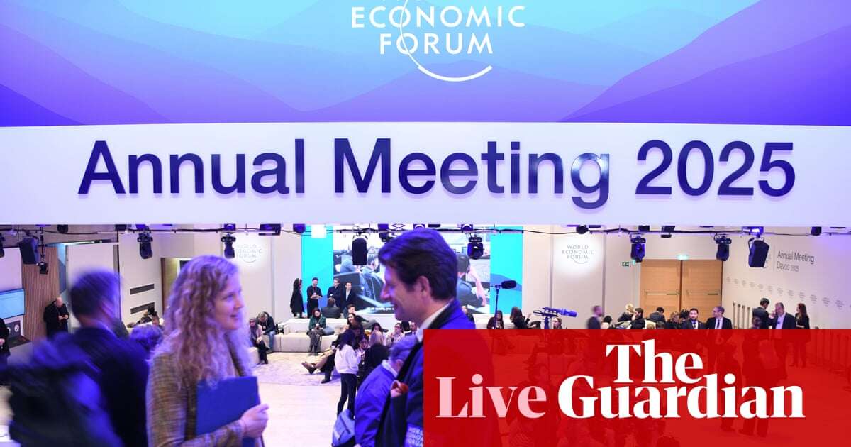 Davos day four: Global economy in focus after Trump tariff threat – business live