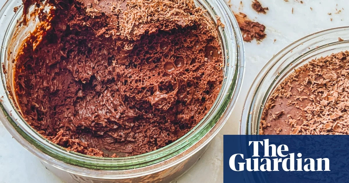 How to turn aquafaba into a delectable vegan chocolate mousse – recipe | Waste not