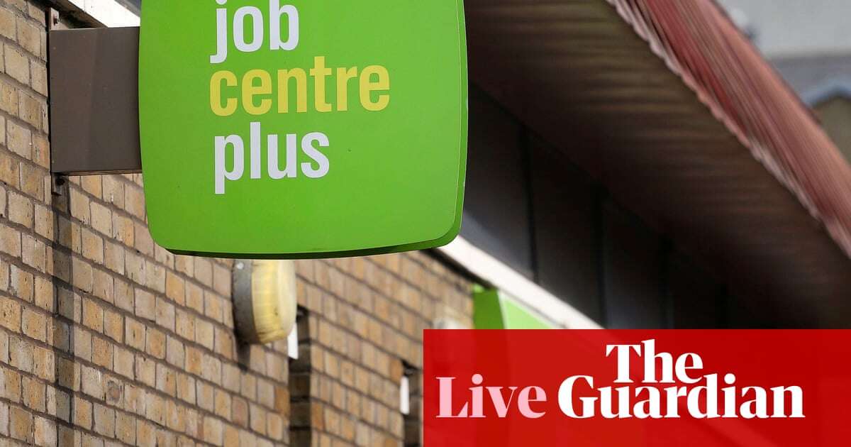 UK unemployment rises while regular wage growth slows; bitcoin breaks $89,000 – business live