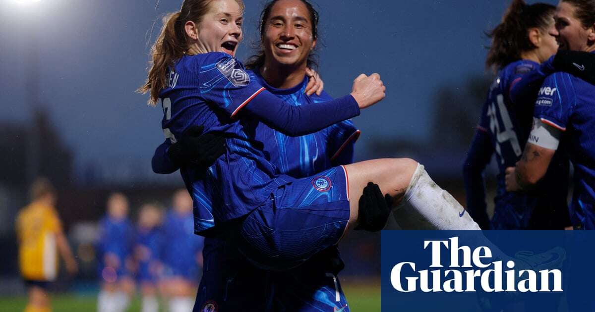 WSL roundup: Chelsea equal winning record as Alessia Russo inspires Arsenal