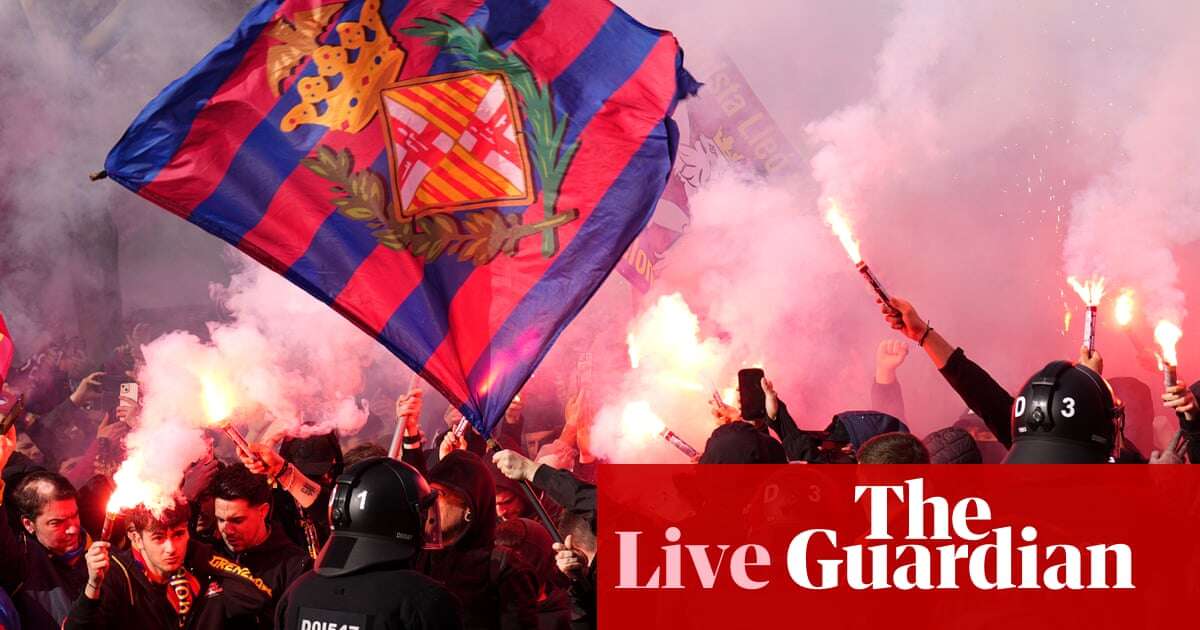 Barcelona v Benfica: Champions League last 16, second leg – live