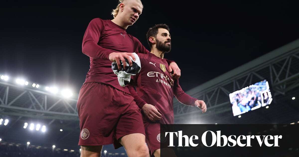 Manchester City are not playing as badly as it looks – but emotion trumps data | Rob Davies