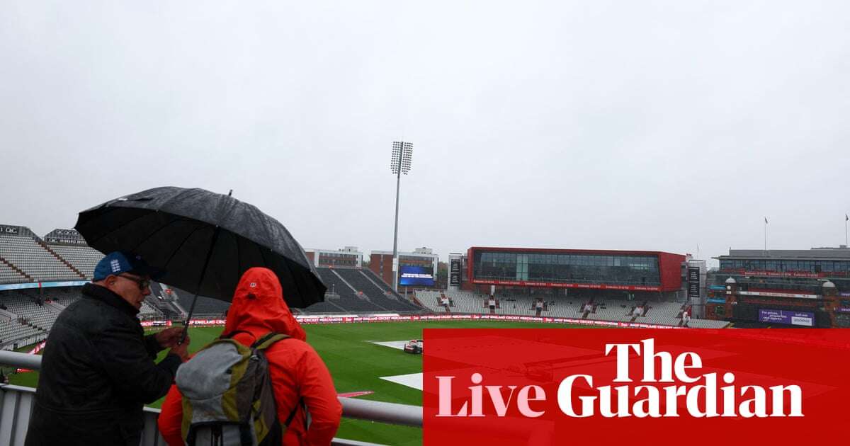 England v Australia: third men’s T20 cricket international – live