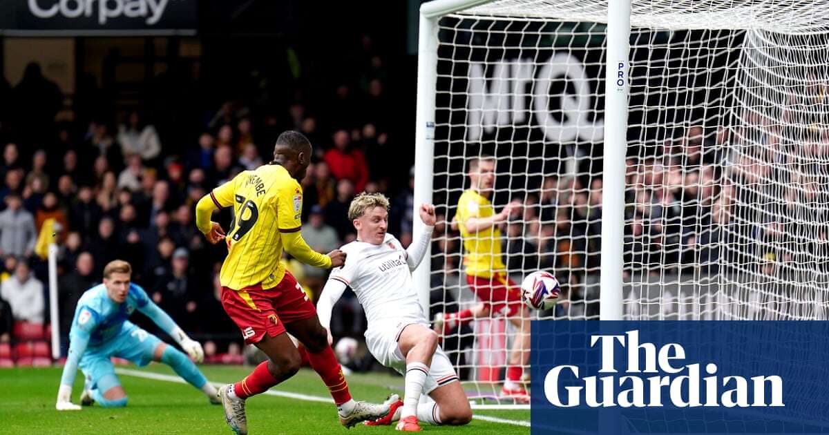 Watford add to Luton’s relegation fears as Kayembe seals painful derby defeat