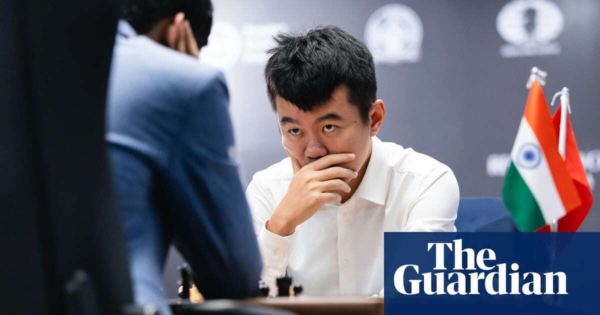 Ding Liren and Gukesh D play to seventh straight draw in taut world title clash