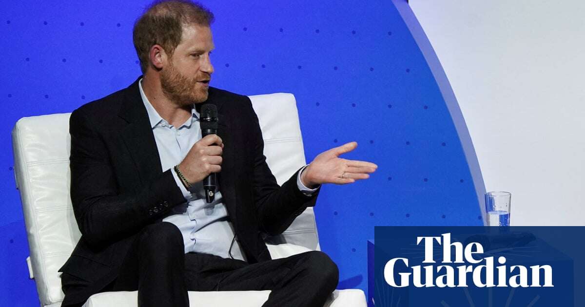 Prince Harry hits out at spread of disinformation via AI and social media