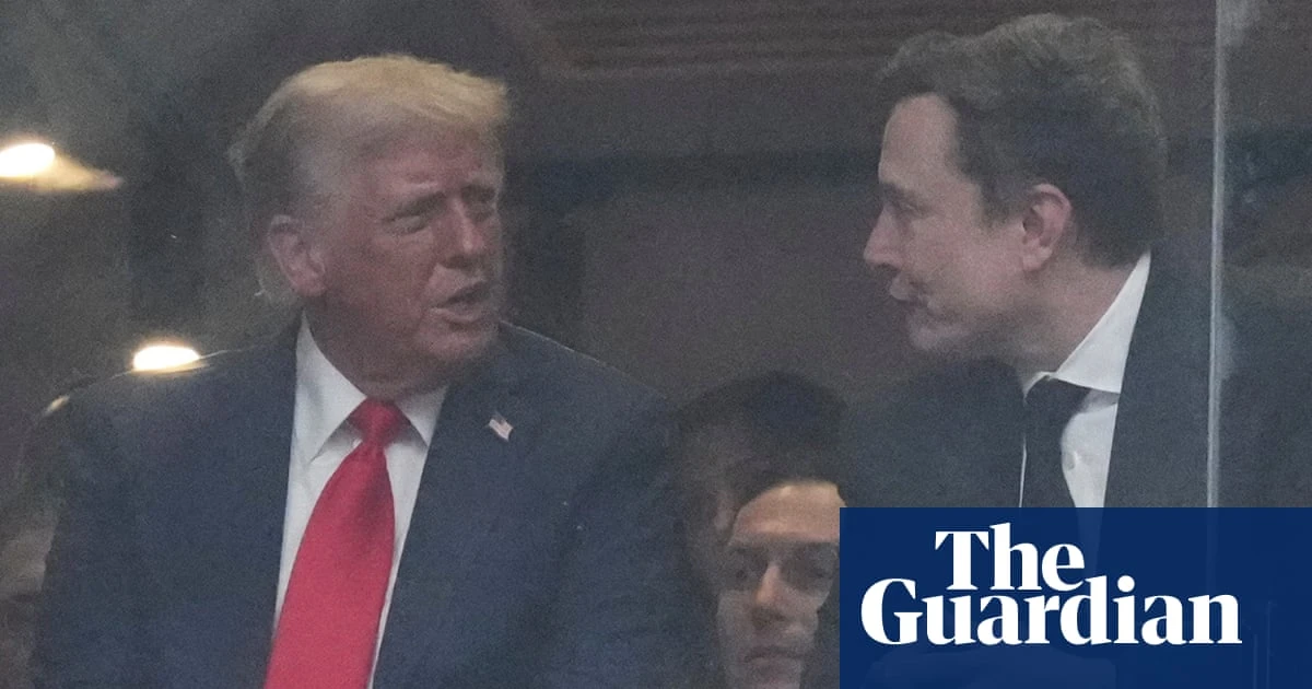 Donald Trump and Elon Musk meet and shake hands months after messy split