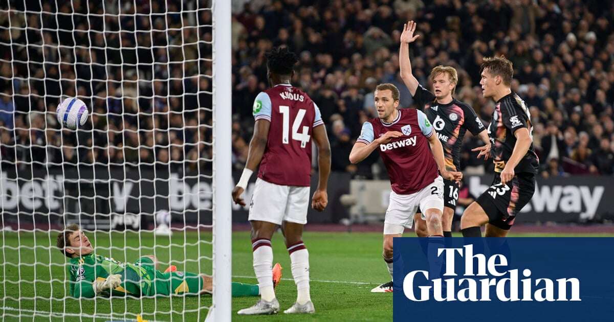 Soucek extends West Ham’s revival and Van Nistelrooy’s Leicester woe