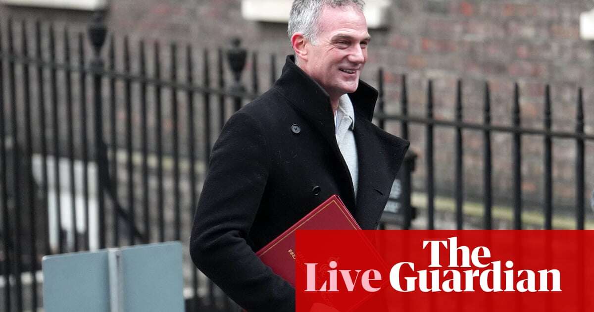 UK needs ‘cool, clear thinking’ in face of Trump’s tariff threat, says Peter Kyle – UK politics live