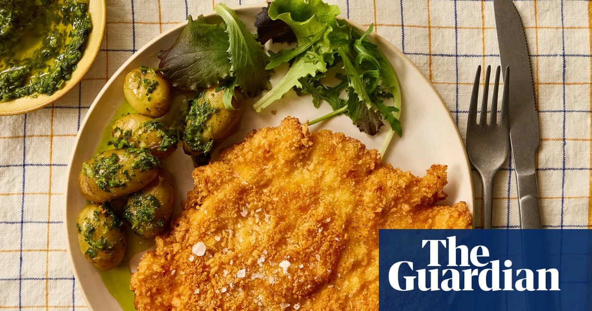 Rukmini Iyer’s quick and easy recipe for crispy chicken with zhoug and jersey royals | Quick and easy