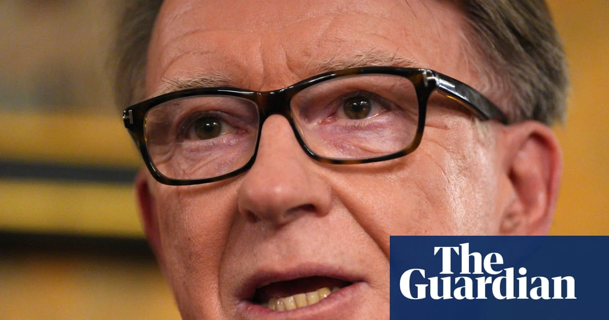 Mandelson’s messages to Epstein were ‘disturbing and sickening’, says minister