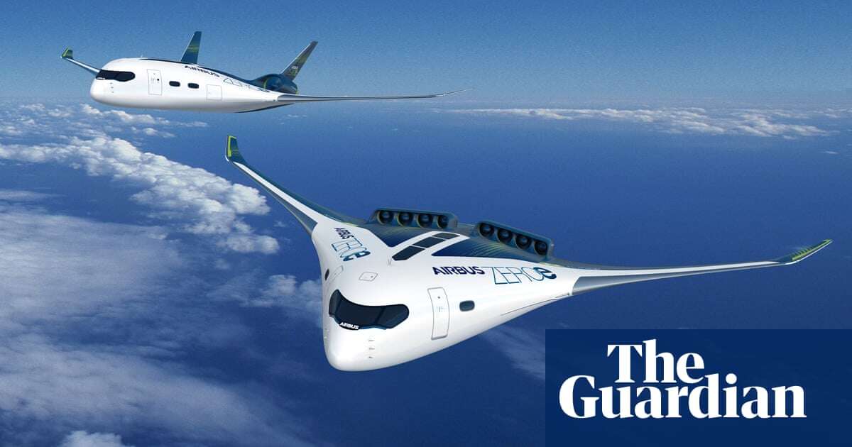 Flying-Vs and longer wings: how the familiar shape of passenger planes is about to change