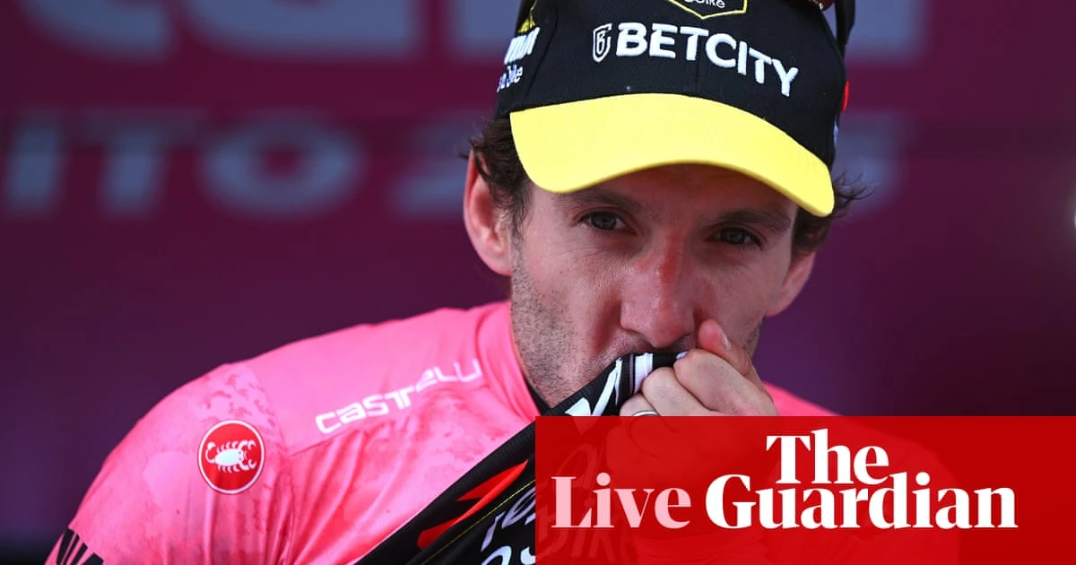 Giro d’Italia: stage 21 updates as race concludes in Rome – live