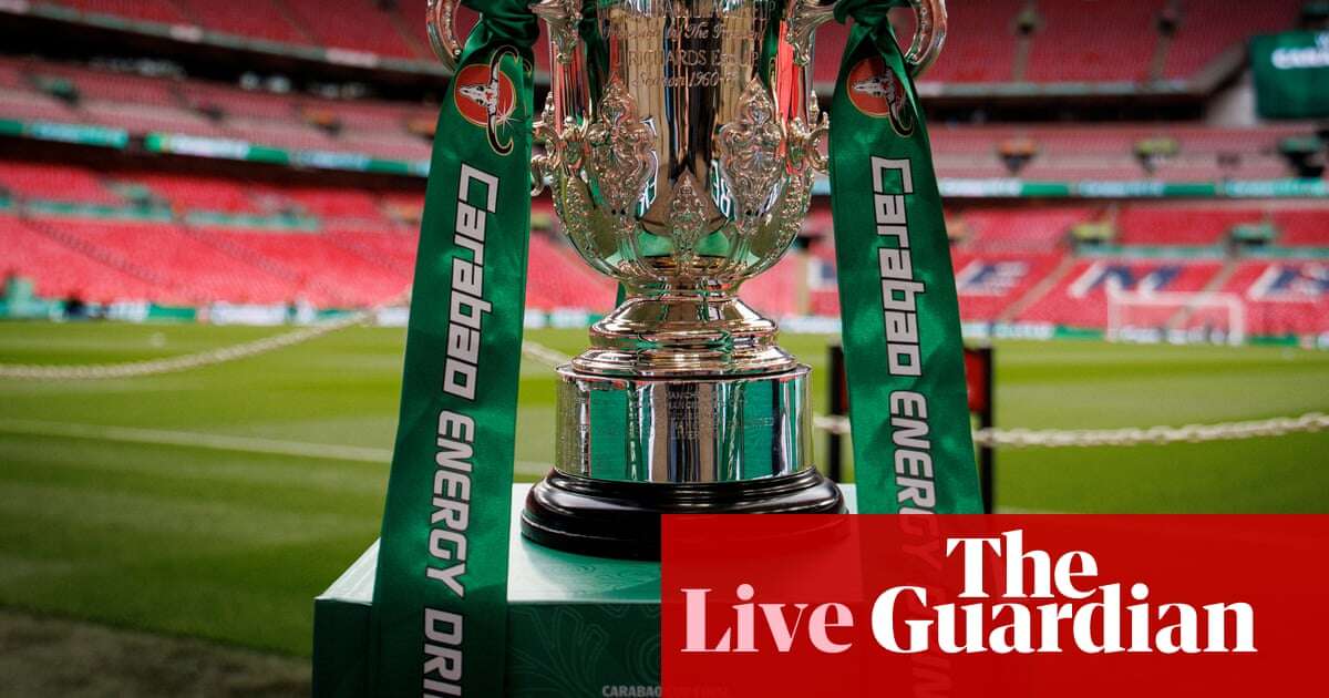 Liverpool v Newcastle: Carabao Cup final updates – live