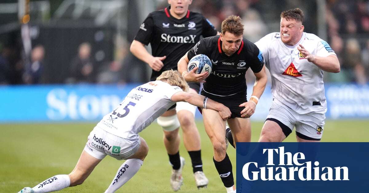 Elliott shines for Saracens to extend winning start with victory over Exeter