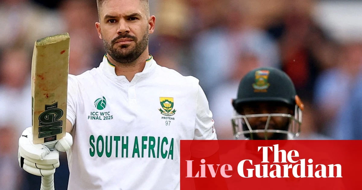 South Africa v Australia: World Test Championship final cricket, day four – live