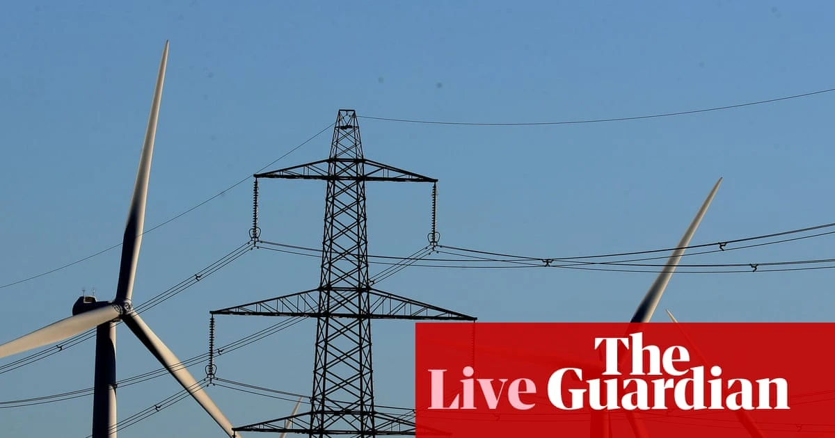 UK inflation eases more than expected to 2.8%, led by lower electricity and gas bills – business live