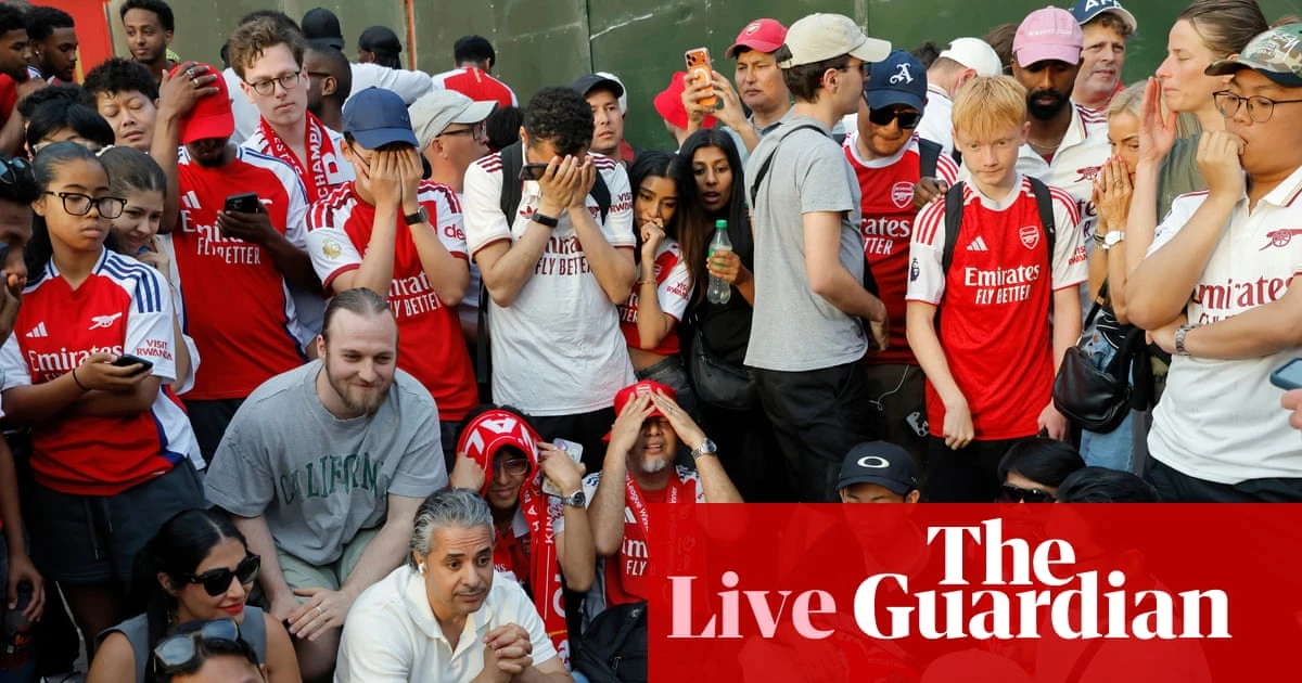 PSG party amid Arsenal heartbreak; Liverpool target Iraola; Women’s FA Cup final buildup – matchday live