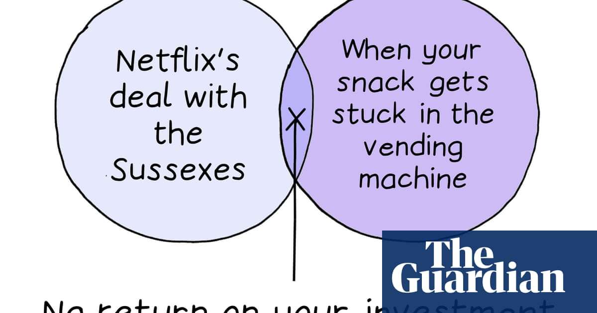 From the Sussexes to a stuck snack: Edith Pritchett’s week in Venn diagrams – cartoon