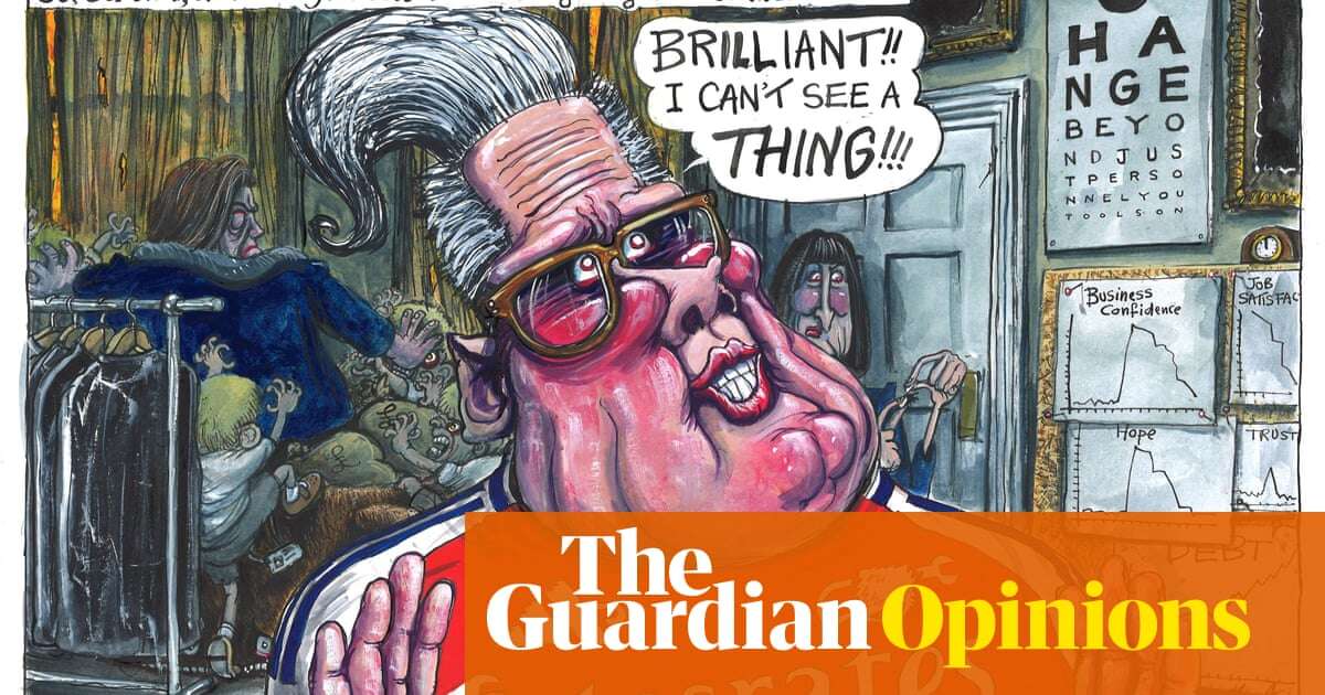 Martin Rowson on Keir Starmer’s free glasses – cartoon