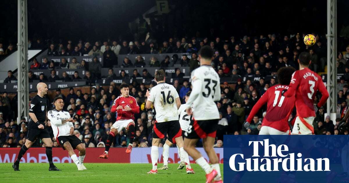 Lisandro Martínez’s lucky winner gives Manchester United victory at Fulham