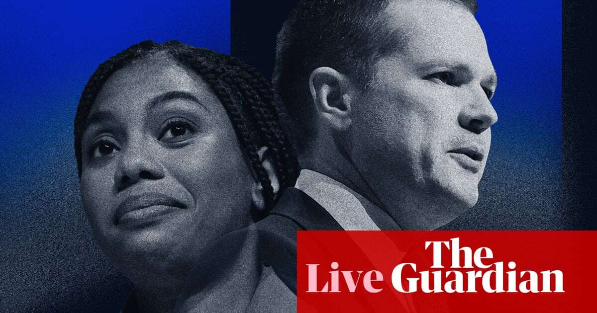 Tory leadership election live: Kemi Badenoch and Robert Jenrick await final results