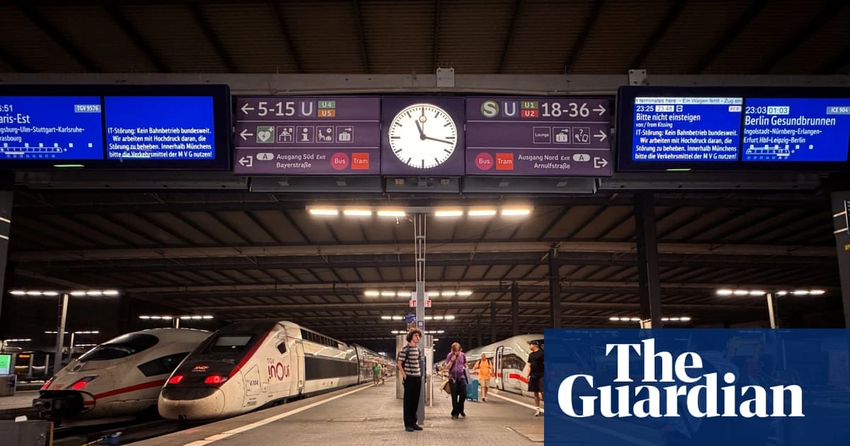 Germany’s rail network brought to standstill by botched IT replacement