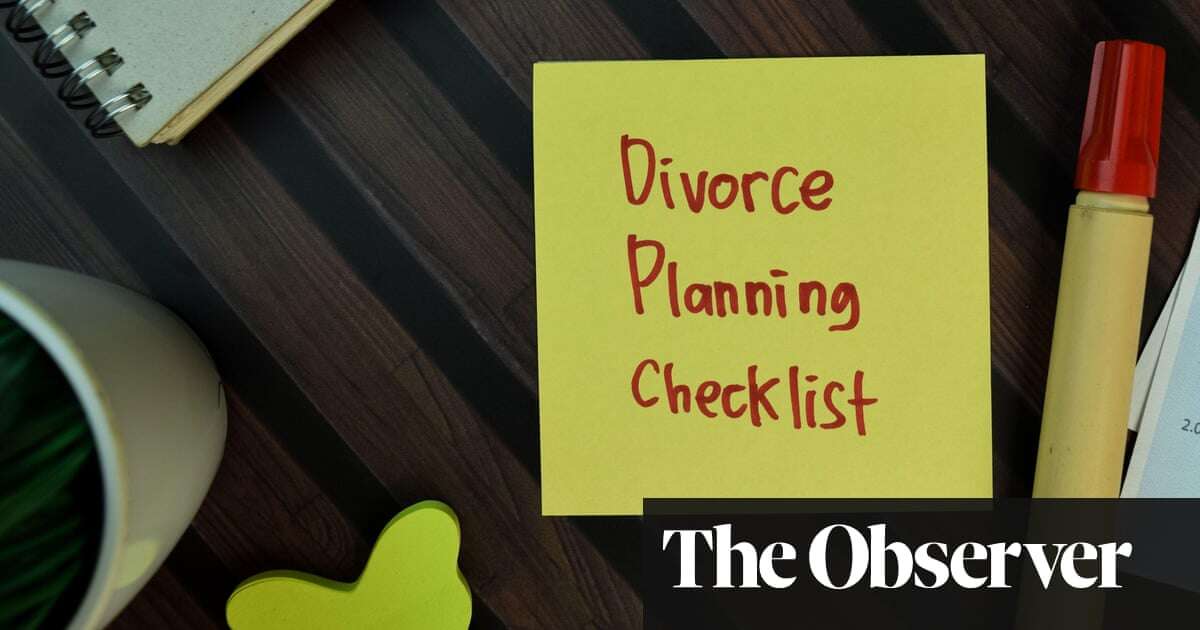 I can’t get divorced … because of my pension provider