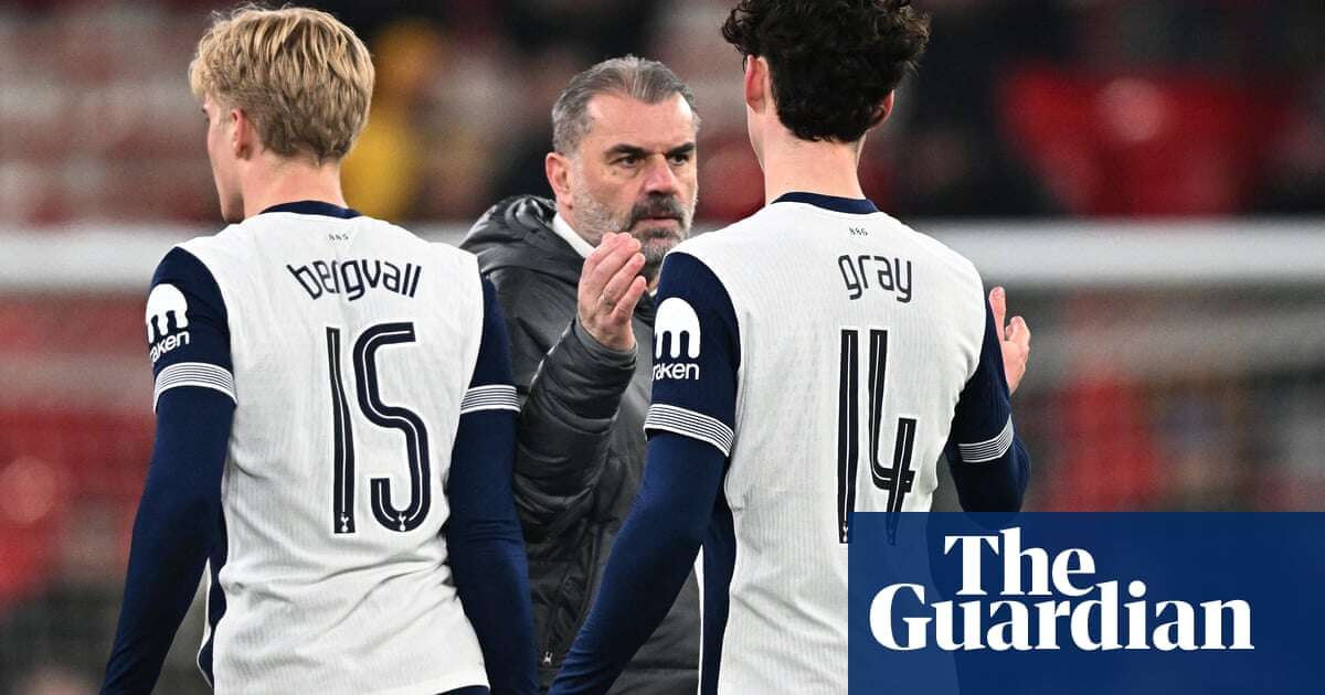 Ange Postecoglou wary of ‘destroying’ careers of young Tottenham players