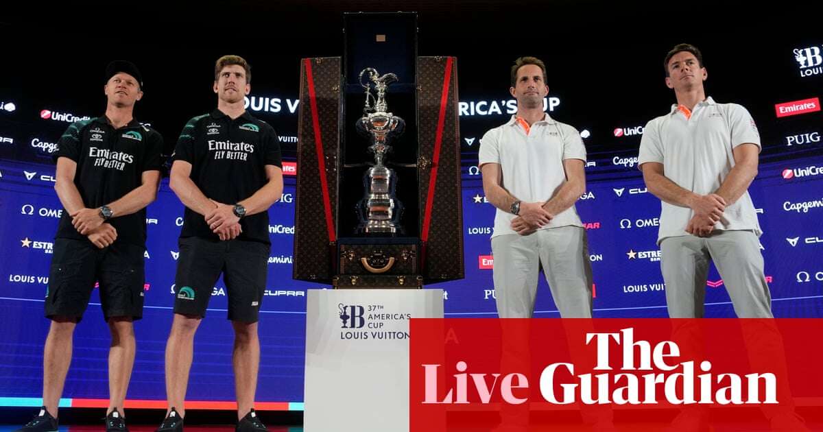 Great Britain v New Zealand: America’s Cup 2024 races one and two – live